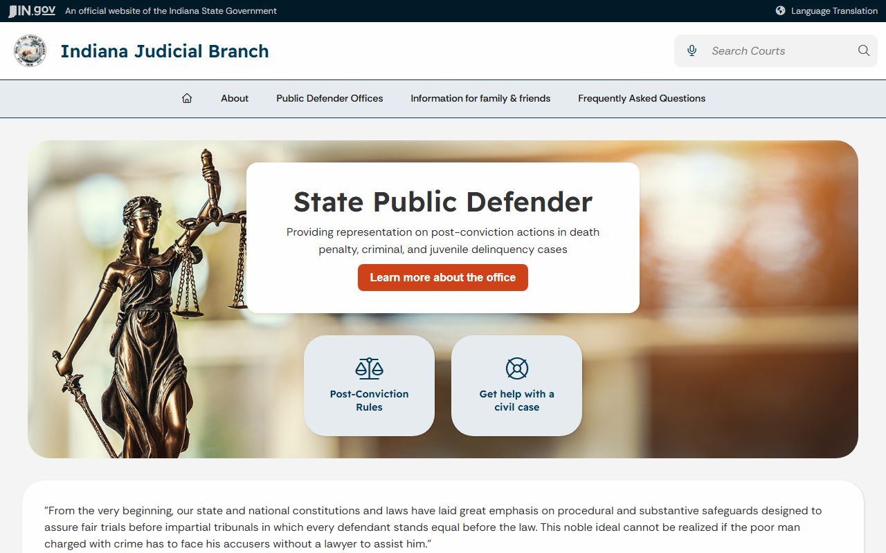 Howard County criminal court records public defender source