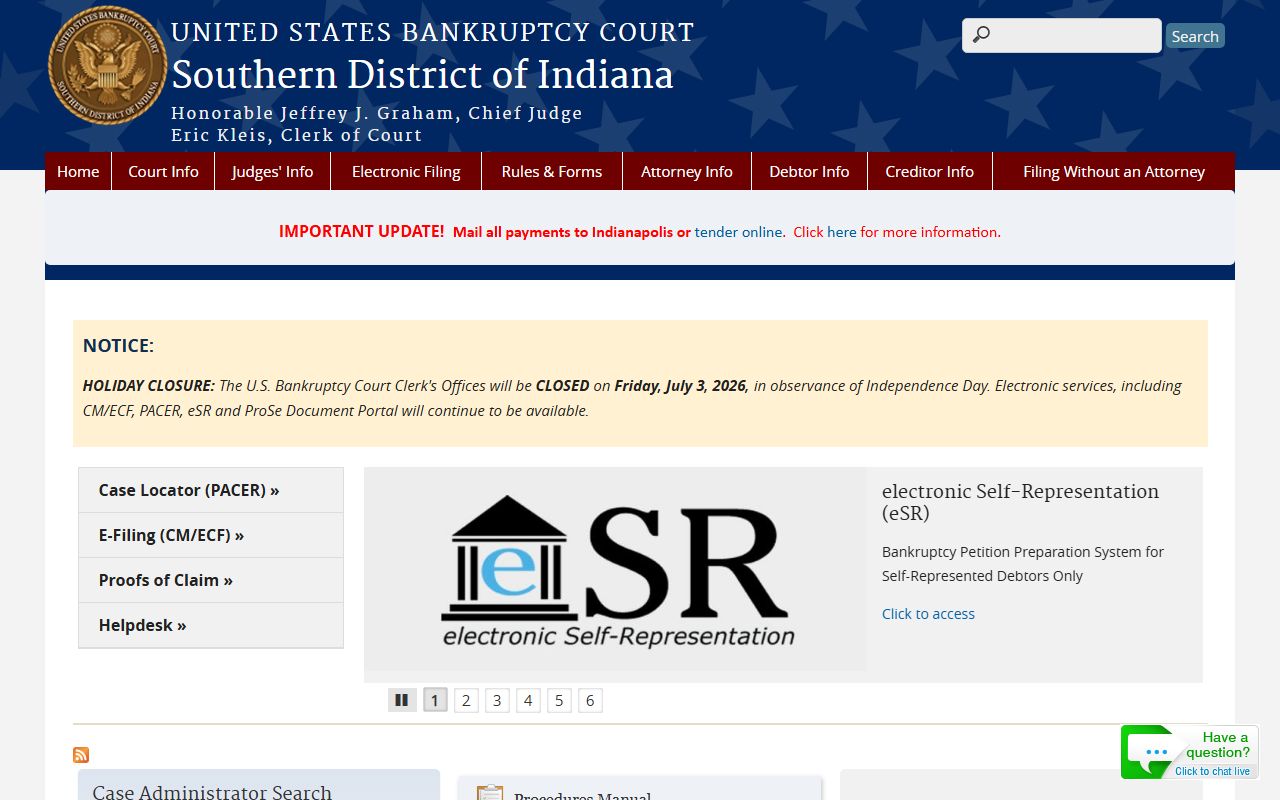 Howard County probate records bankruptcy court distinction